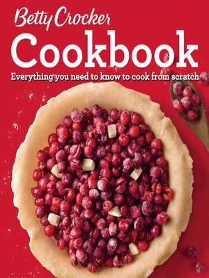 cover image of Betty Crocker Cookbook